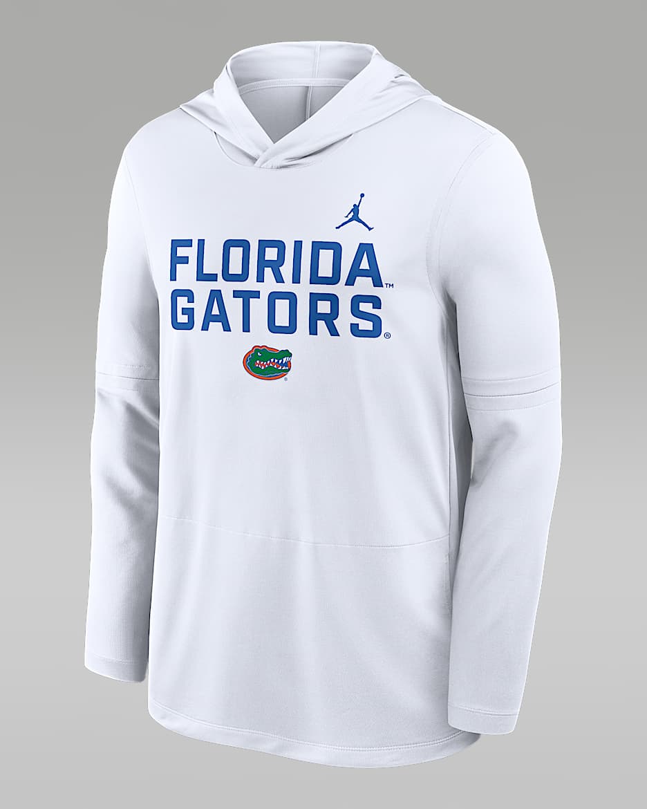 ★★ ★★ Men's Regular Fit Institutional Logo Fl Florida Sideline Men's Jordan Brand Dri-FIT College Long